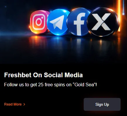 bonus for signing up for casino social networks