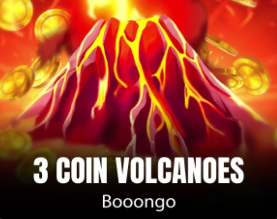 3 Coin Volcanoes slot game at FreshBet Casino